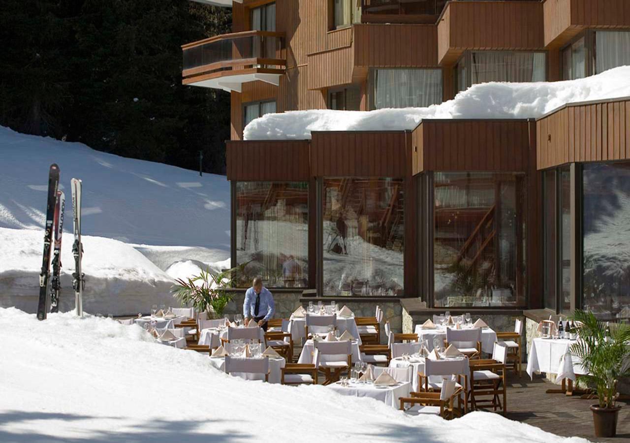 Residence Le Domaine du Jardin Alpin - Courchevel 1850 Exterior foto